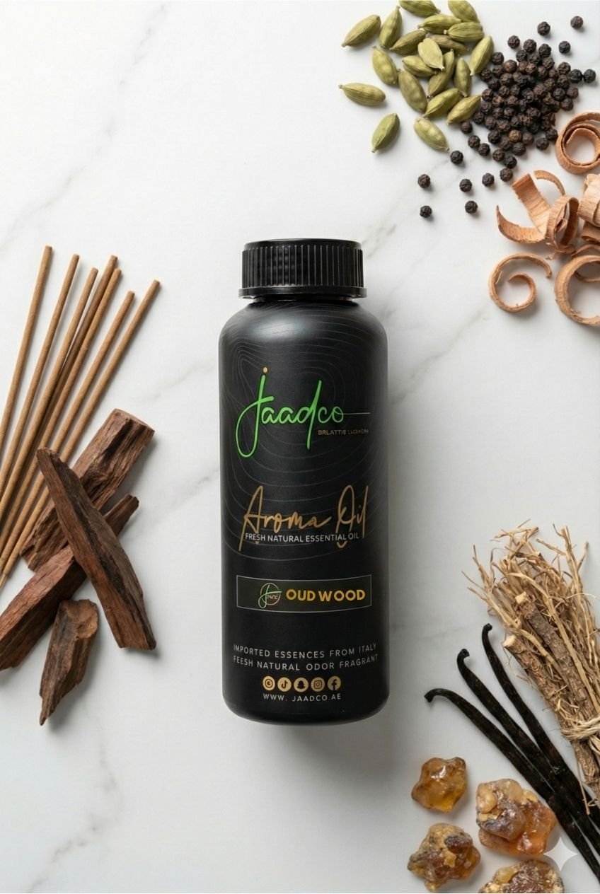 Oud Wood Essential Oil - 500ml | Luxurious Spicy-Woody HVAC Scent Oil