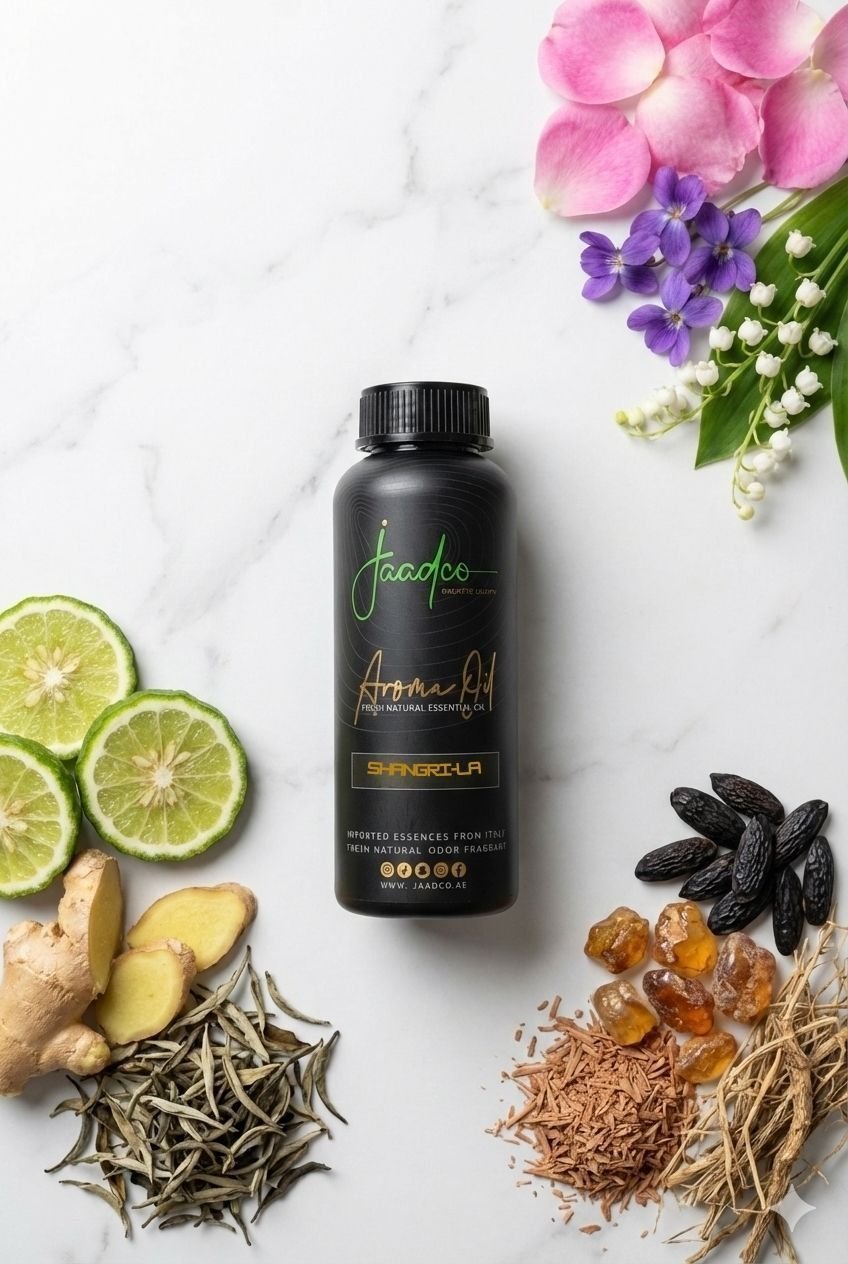 Shangri-La Essential Oil - 500ml | Serene Floral-Tea HVAC Scent Oil